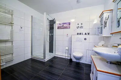 Ein Badezimmer in der Unterkunft Haus Frauenpreiss F490
