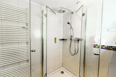 Ein Badezimmer in der Unterkunft Beach Lodge BL03