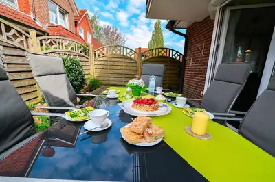 Essen in der Ferienwohnung oder in der Nähe