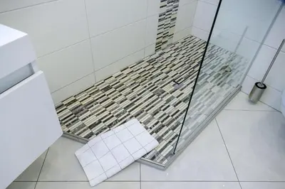 Ein Badezimmer in der Unterkunft Haus Nordseebrandung NC73