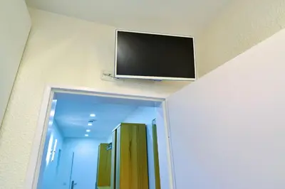 TV/Unterhaltungsangebot in der Unterkunft Strandhochhaus SHH9