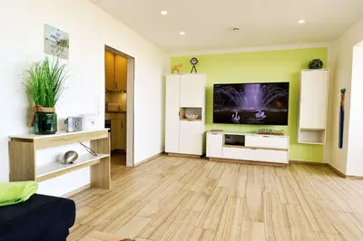 TV/Unterhaltungsangebot in der Unterkunft Strandhochhaus SJ13