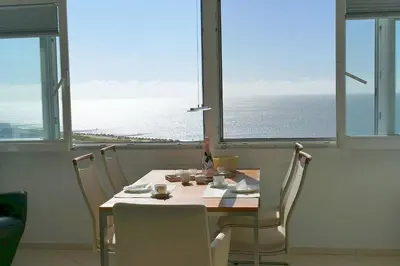Ein allgemeiner Meerblick oder ein Meerblick von der Ferienwohnung aus