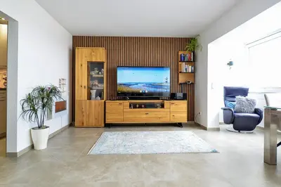 TV/Unterhaltungsangebot in der Unterkunft Strandhochhaus SF10
