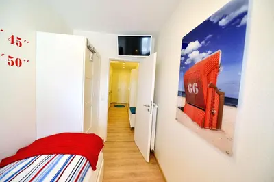 TV/Unterhaltungsangebot in der Unterkunft Strandhochhaus SHB3