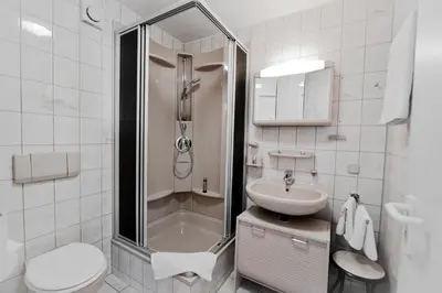 Ein Badezimmer in der Unterkunft Haus Horizont H14A