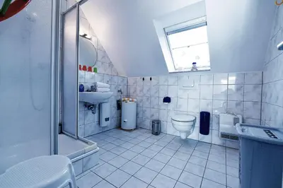 Ein Badezimmer in der Unterkunft Flockengrund S2AO