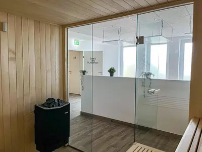 Ein Badezimmer in der Unterkunft Haus Horizont HZ07