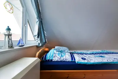 Ein Bett oder Betten in einem Zimmer der Unterkunft Flockengrund S4AO