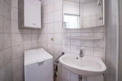 Ein Badezimmer in der Unterkunft Flockengrund V15U