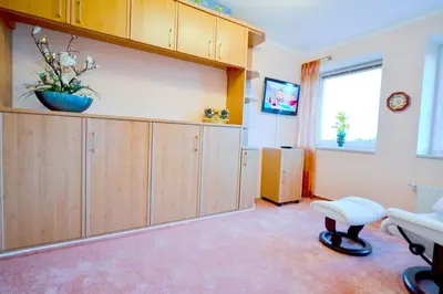 TV/Unterhaltungsangebot in der Unterkunft Haus Nordseebrandung NB53