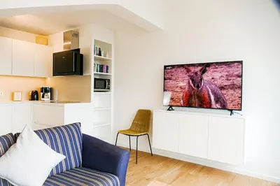 TV/Unterhaltungsangebot in der Unterkunft Haus Nordseebrandung NB72