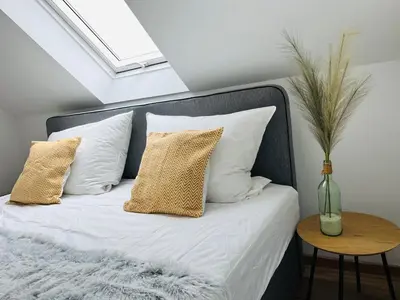 Ein Bett oder Betten in einem Zimmer der Unterkunft Connect 9.1