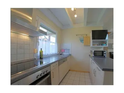 Küche/Küchenzeile in der Unterkunft Ferienhaus „Buß“