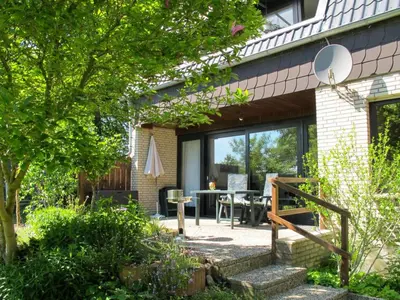 Ein Garten an der Unterkunft Ferienhof Zwei Eichen