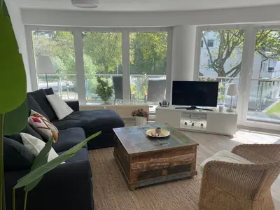 TV/Unterhaltungsangebot in der Unterkunft Nordseebrandung A1 5
