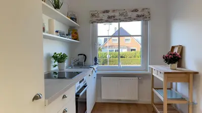 Küche/Küchenzeile in der Unterkunft Ferienhaus James