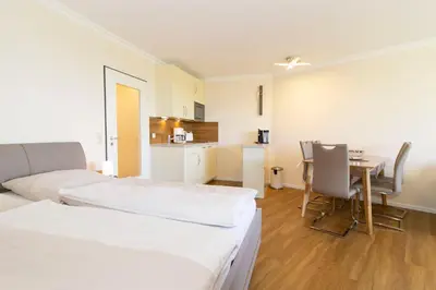 Ein Bett oder Betten in einem Zimmer der Unterkunft Lord Nelson 104