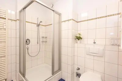Ein Badezimmer in der Unterkunft Kurpark-Residenz 125