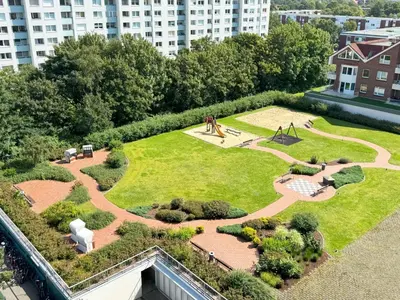 Ein Garten an der Unterkunft Lord Nelson 718