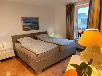 Ein Bett oder Betten in einem Zimmer der Unterkunft Seeterrassen 10