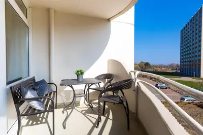 Ein Balkon oder eine Terrasse in der Unterkunft Lord Nelson 212