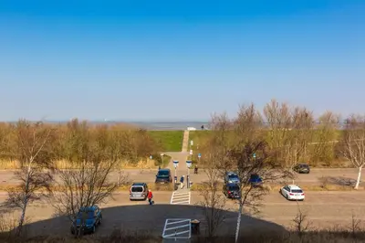 Blick auf Kurpark-Residenz 242 aus der Vogelperspektive