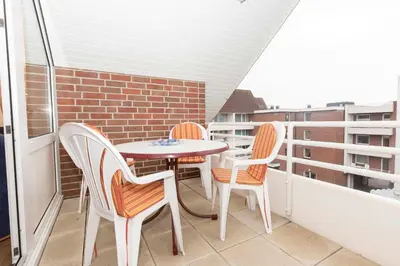 Ein Balkon oder eine Terrasse in der Unterkunft Trafalgar 355
