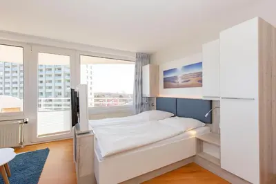 Ein Bett oder Betten in einem Zimmer der Unterkunft Lord Nelson 620