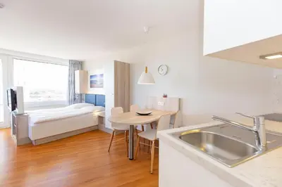 Ein Bett oder Betten in einem Zimmer der Unterkunft Lord Nelson 620