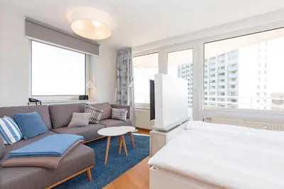 Ein Bett oder Betten in einem Zimmer der Unterkunft Lord Nelson 620