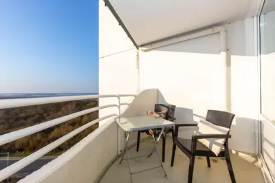 Ein Balkon oder eine Terrasse in der Unterkunft Lord Nelson 807