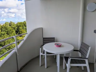 Ein Balkon oder eine Terrasse in der Unterkunft Lord Nelson 504