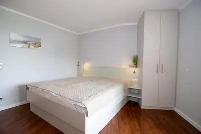 Ein Bett oder Betten in einem Zimmer der Unterkunft Lord Nelson 417