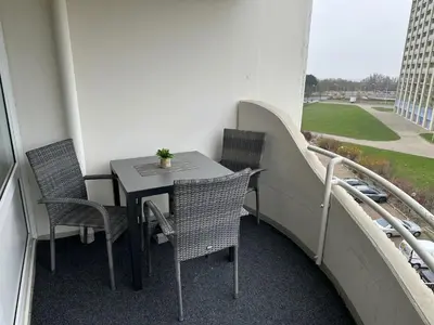 Ein Sitzbereich in der Unterkunft Lord Nelson 413