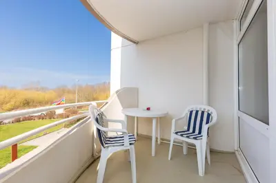 Ein Balkon oder eine Terrasse in der Unterkunft Lord Nelson 105