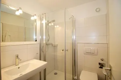 Ein Badezimmer in der Unterkunft Trafalgar 323