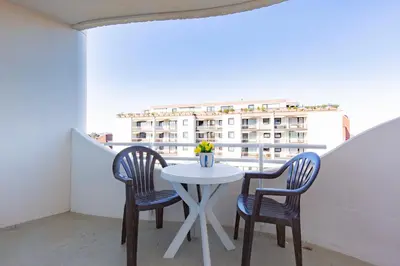 Ein Balkon oder eine Terrasse in der Unterkunft Trafalgar 226