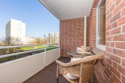 Ein Balkon oder eine Terrasse in der Unterkunft Trafalgar 154