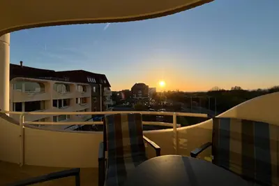 Ein Balkon oder eine Terrasse in der Unterkunft Lord Nelson 306