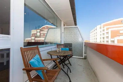 Ein Balkon oder eine Terrasse in der Unterkunft Trafalgar 429