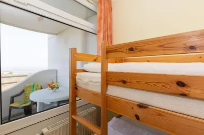 Ein Bett oder Betten in einem Zimmer der Unterkunft Lord Nelson 704