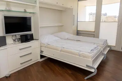 Ein Bett oder Betten in einem Zimmer der Unterkunft Lord Nelson 111