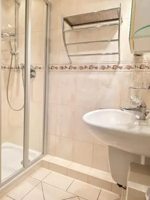 Ein Badezimmer in der Unterkunft Lord Nelson 520