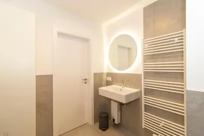 Ein Badezimmer in der Unterkunft Kurpark-Residenz 139