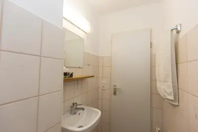 Ein Badezimmer in der Unterkunft Trafalgar 421
