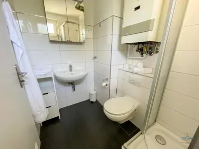 Ein Badezimmer in der Unterkunft Haus Nautic Döse Wohnung 301