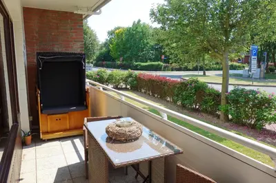 Ein Garten an der Unterkunft 
