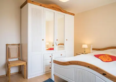 Ein Bett oder Betten in einem Zimmer der Unterkunft 