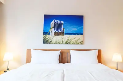 Ein Bett oder Betten in einem Zimmer der Unterkunft 
